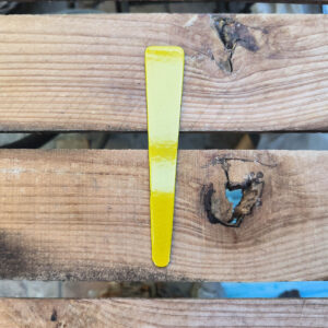 Háromszög növényjelző nagy méret