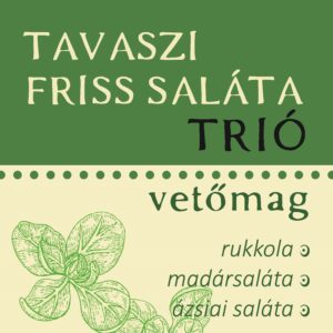 Friss saláta trió